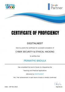 Cyber Security Certification Course in Hyderabad
