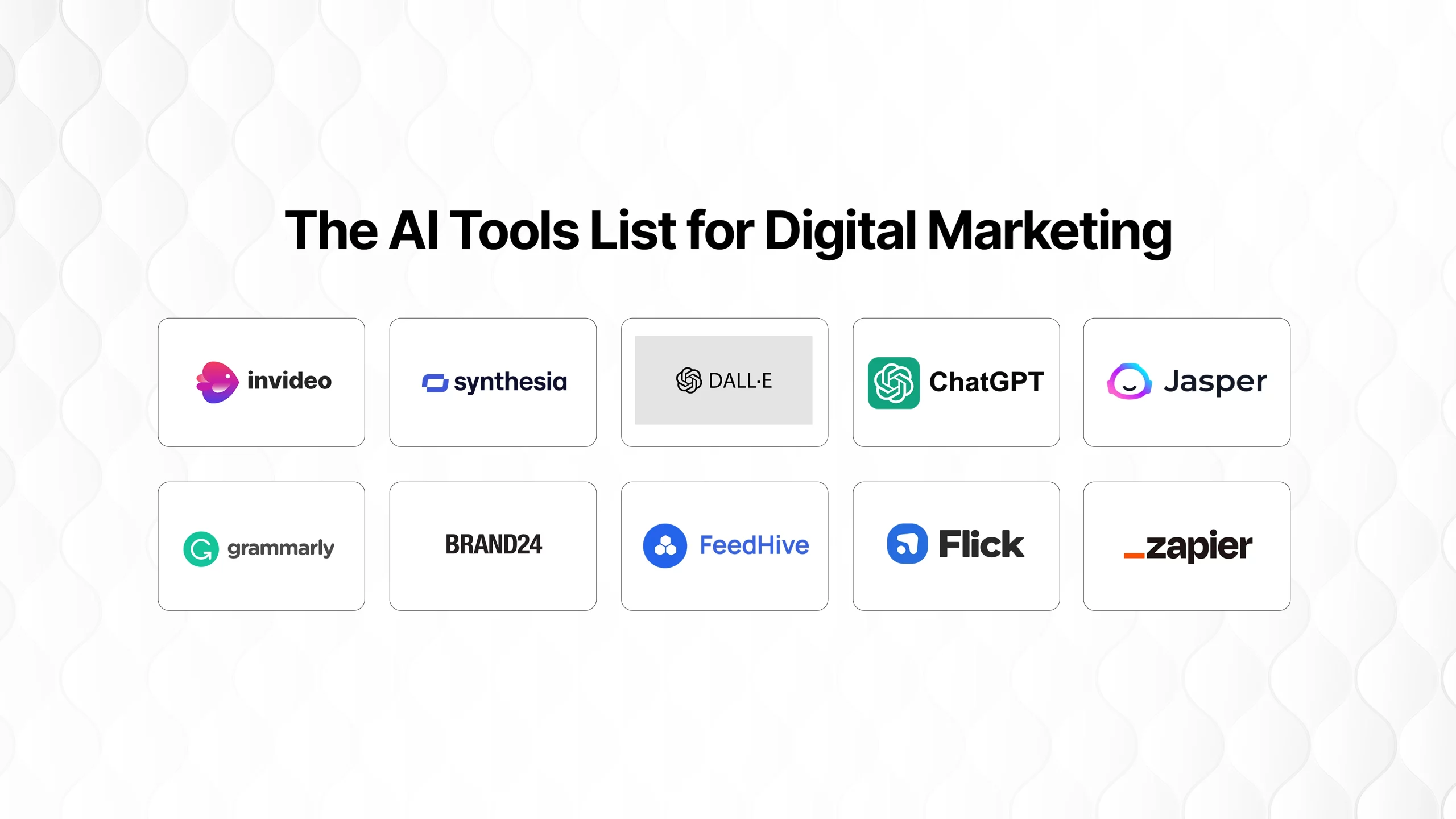 list of ai tools