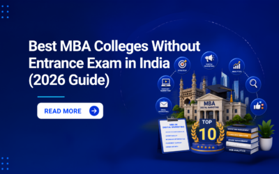 Best MBA Colleges Without Entrance Exam in India 2026