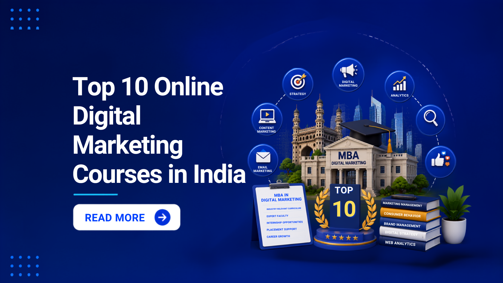 Top 10 Online Digital Marketing Courses in India 2026